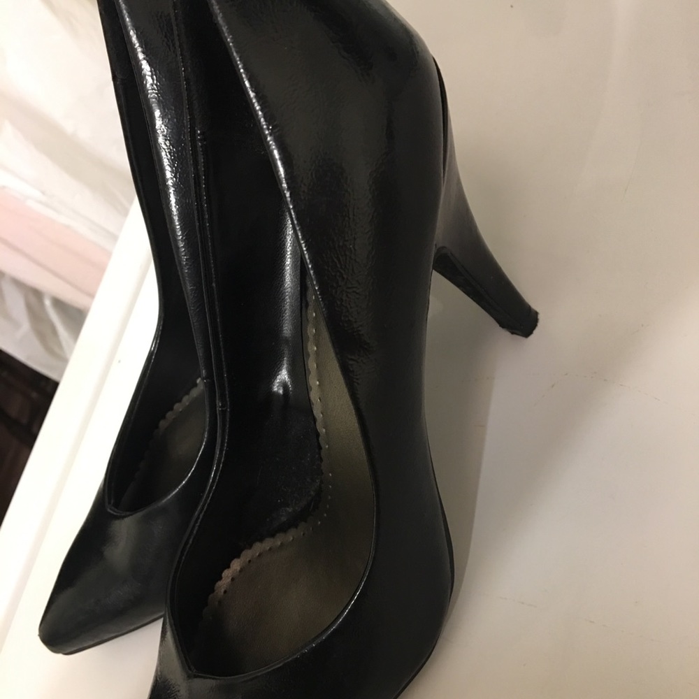 black heels